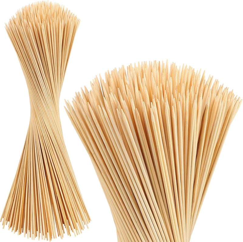 VWINDESK 150 Pack Marshmallow Roasting Sticks, 30 Inch Smores Stick Extra Long for Fire Pit, 5mm Thick Bamboo Barbecue Skewers Outdoor for BBQ Kabob Grilling, Campfire, Hotdog, Plant Support - Image 1